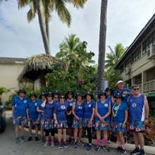 Walkers go to Rarotonga